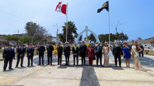 Ceremonia protocolar en conmemoración a los 201 años de creación de la Marina de Guerra del Perú 
