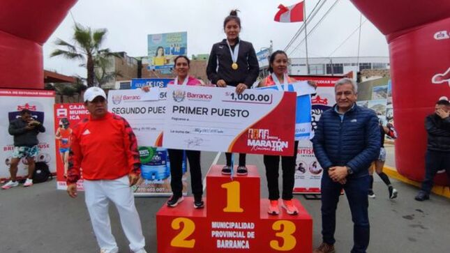 Gran Maratón Nacional 21K organizado por la Municipalidad Provincial de Barranca