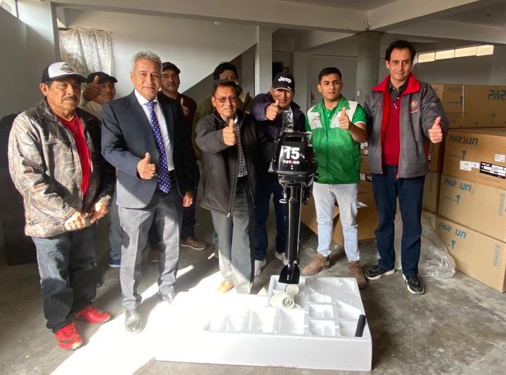 Asociación de Pescadores Artesanales de Supe Puerto reciben premio ganado en Procompite 2021