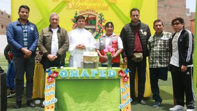 Alcalde saluda a lo integrantes de la Omaped en su día