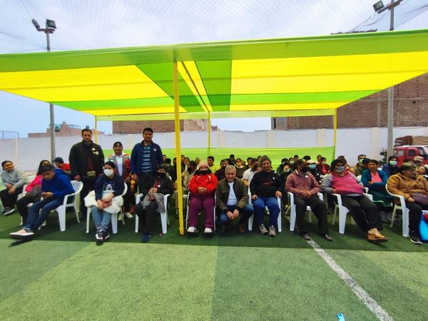 Alcalde saluda a lo integrantes de la Omaped en su día
