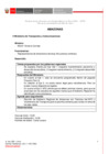 Vista preliminar de documento 1.° GORE E - MTC