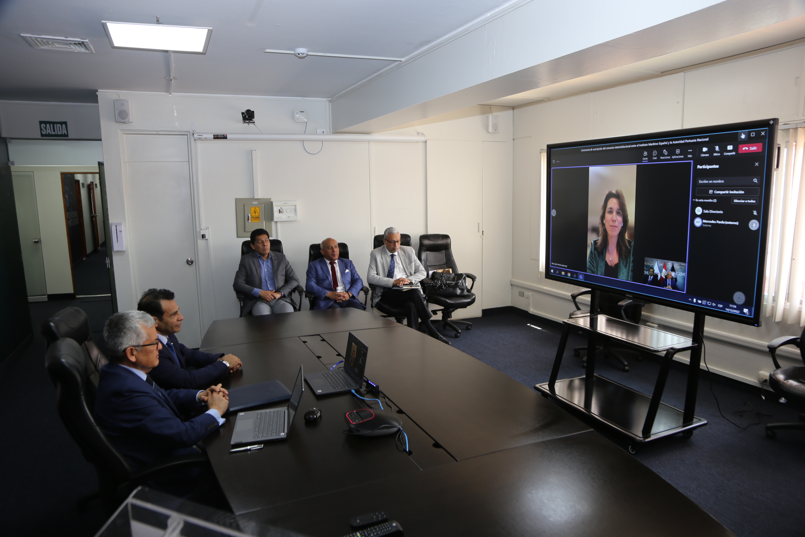 APN y el Instituto Marítimo Español suscribieron convenio de cooperación interinstitucional