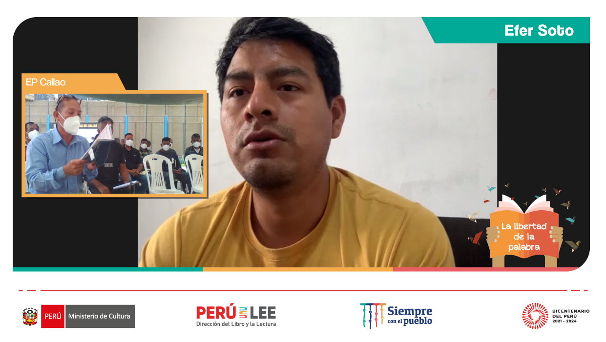 Ministerio de Cultura: Programa “La Libertad de la Palabra” llegó al Establecimiento Penitenciario ‘Sarita Colonia’ del Callao