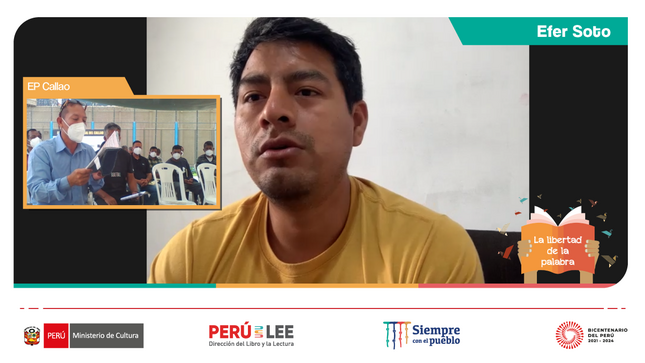 Ministerio de Cultura: Programa “La Libertad de la Palabra” llegó al Establecimiento Penitenciario ‘Sarita Colonia’ del Callao