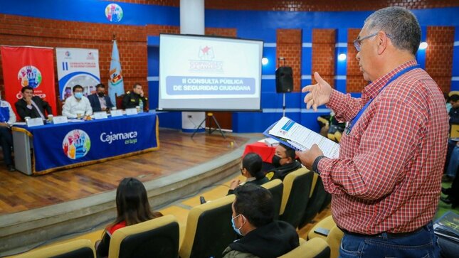 COPROSEC realizará última consulta pública del 2022, para dar a conocer logros en seguridad ciudadana 