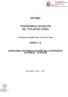 Vista preliminar de documento 1. Informe de Transferencia de Gestión