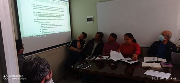 Mesa temática denominada “Problemática del Río Pativilca”