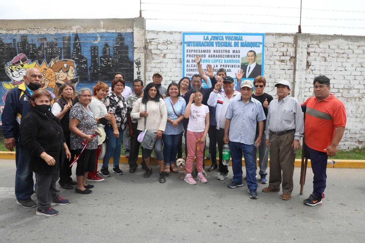Alcalde Pedro López inaugura megaobras en Márquez