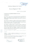 Vista preliminar de documento Decreto Regional N° 002-2009