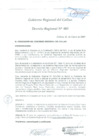 Vista preliminar de documento Decreto Regional N° 001-2009