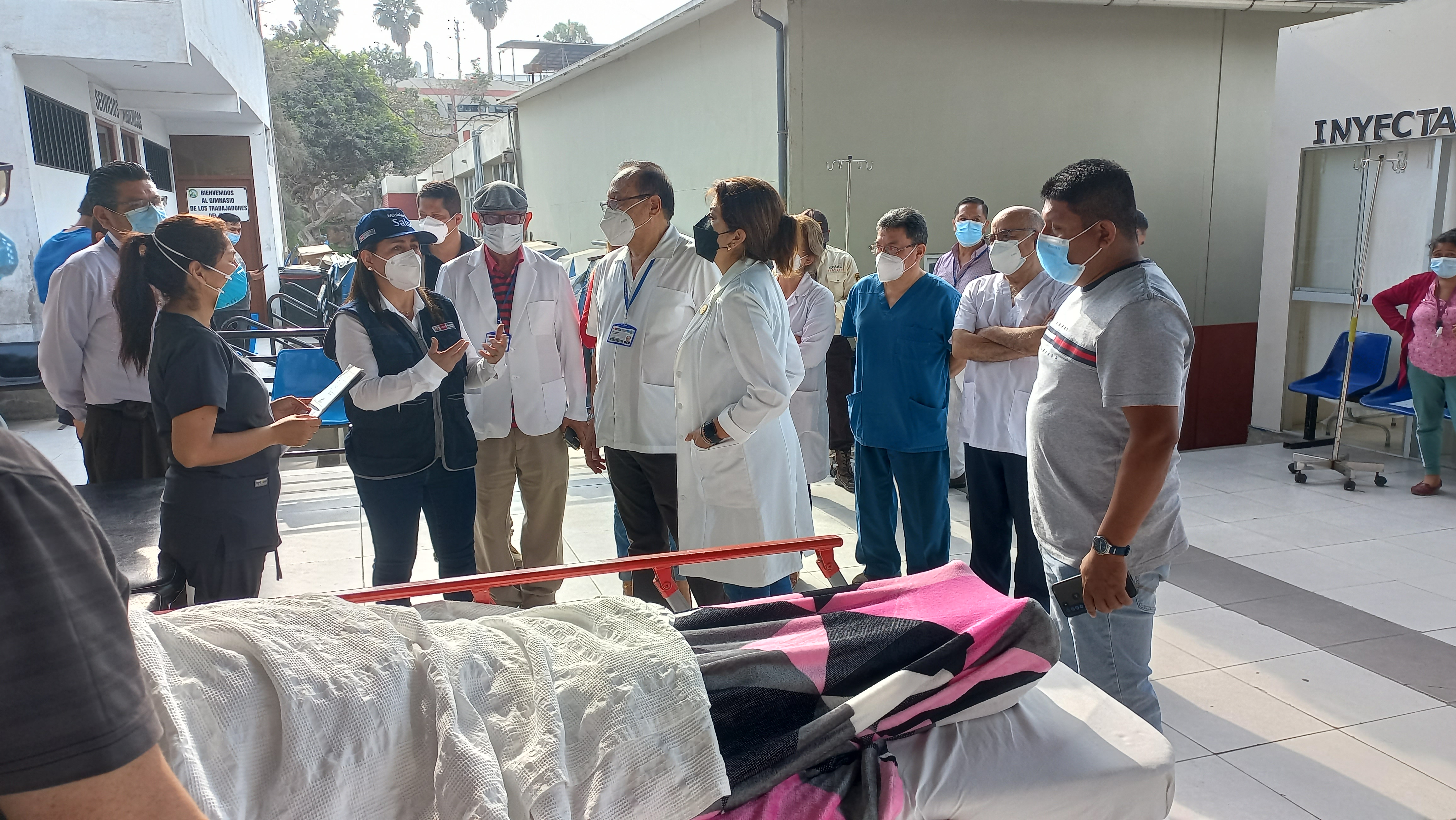Ministra de salud visitó #HMA