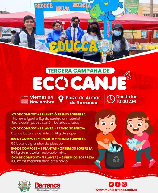 Nueva campaña "EcoCanje"