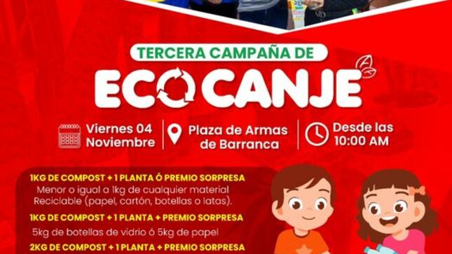 Nueva campaña "EcoCanje"