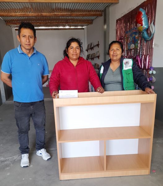 Municipalidad entrega módulos de lectura a las Bibliotecas Comunales