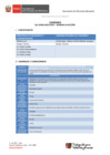Vista preliminar de documento 3.° GORE E - MTC