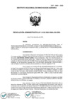 Vista preliminar de documento Resolución Administrativa N° 0135-2022-INIA-OA-URH