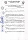 Vista preliminar de documento Resolucion de Alcaldía N°069-2019-MDLA/A