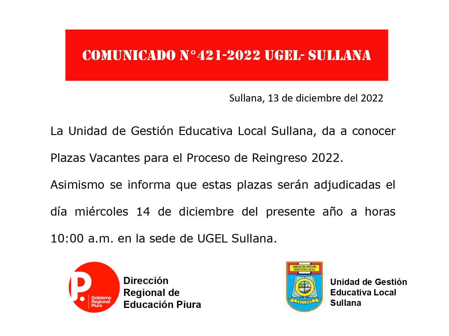 Comunicado 421