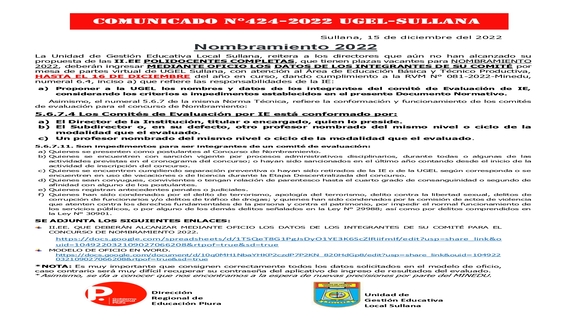 Comunicado 424