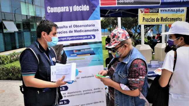 Chalacos aprendieron a conseguir medicamentos a bajo costo consultando el Observatorio de Precios de la Digemid