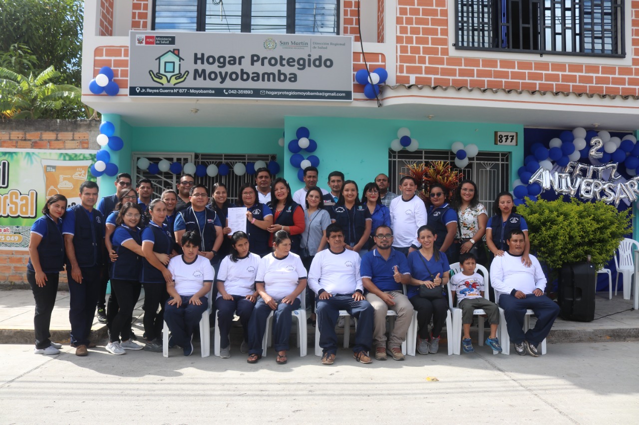 Hogar Protegido Moyobamba obtiene categorización como Servicio Médico de Apoyo