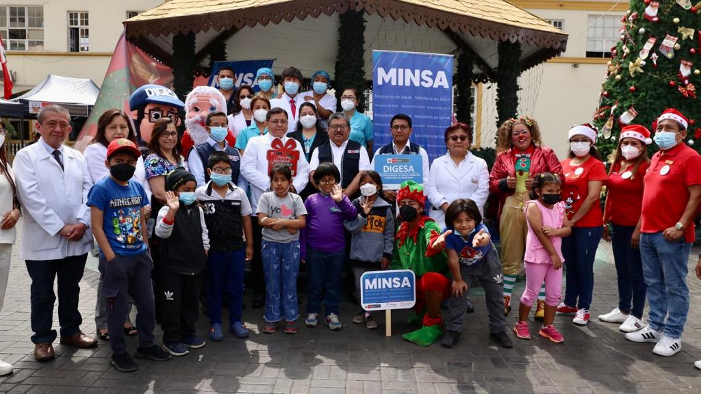 Minsa inicia campaña “Viva una Navidad Saludable y Segura” en favor de la población 