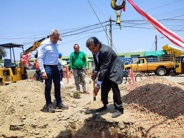 Alcalde provincial participa de importante ceremonia en el distrito de Paramonga
