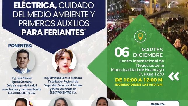 Con Multitudinaria Participación de Feriantes se Realizó Capacitación Organizada Por Electrocentro