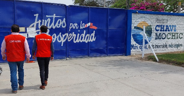 Contraloría detecta perjuicio económico en el Proyecto Especial Chavimochic por S/ 278 mil