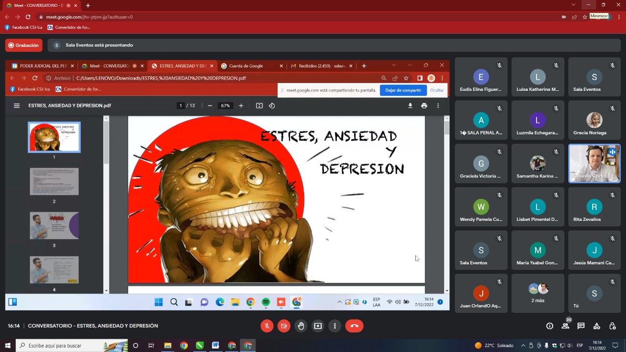 ESTRÉS, ANSIEDAD Y DEPRESIÓN