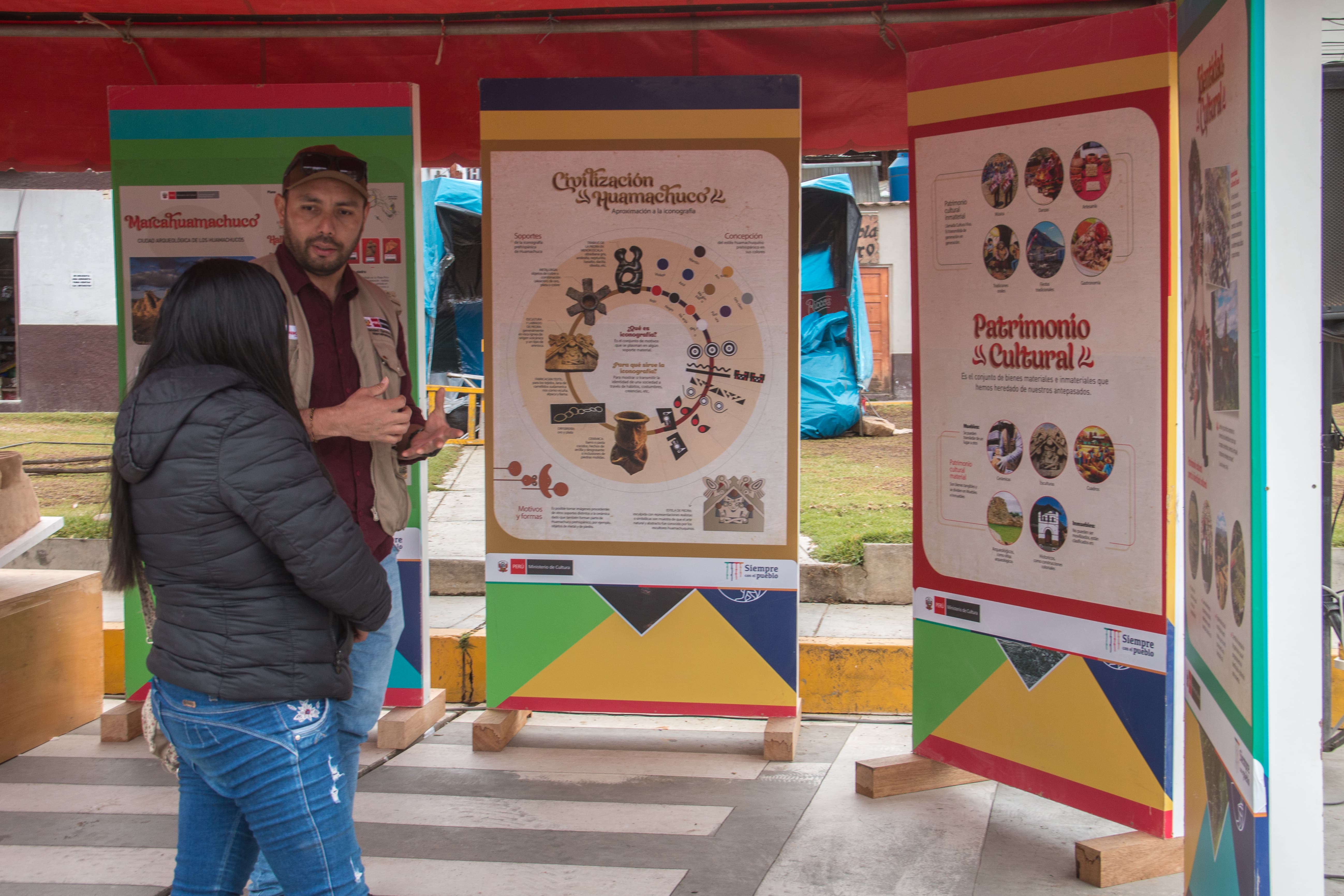 Ministerio de Cultura: realizan jornada cultural en espacios públicos de Huamachuco