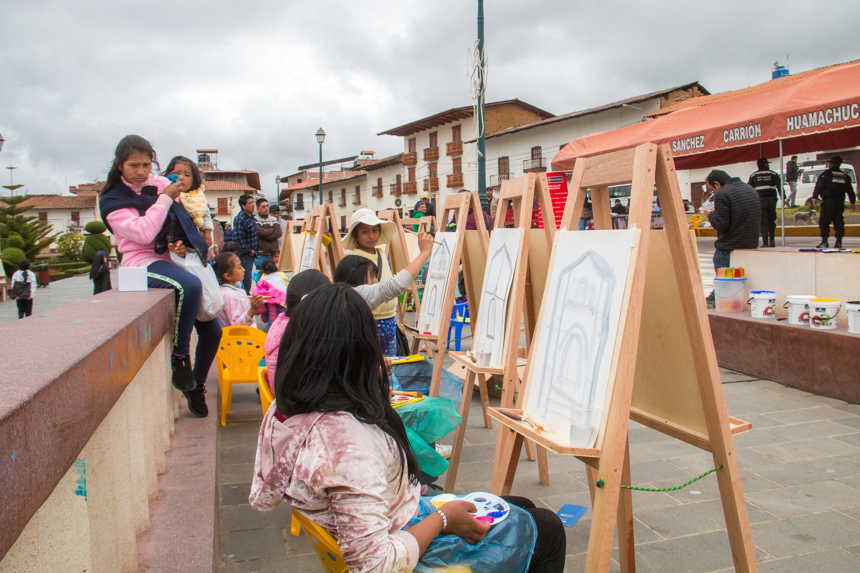 Ministerio de Cultura: realizan jornada cultural en espacios públicos de Huamachuco