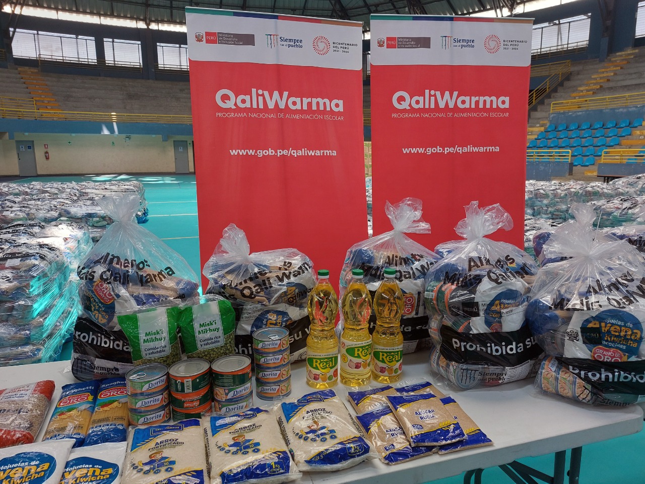 Alimentos para atender a población vulnerable