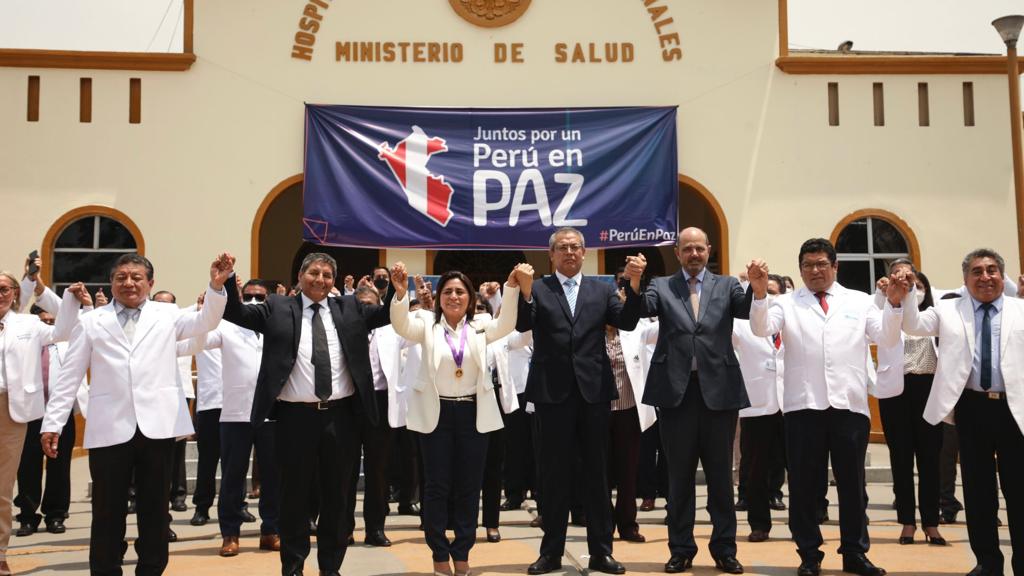 Minsa hace “Llamado a la Paz” para todos los peruanos-
