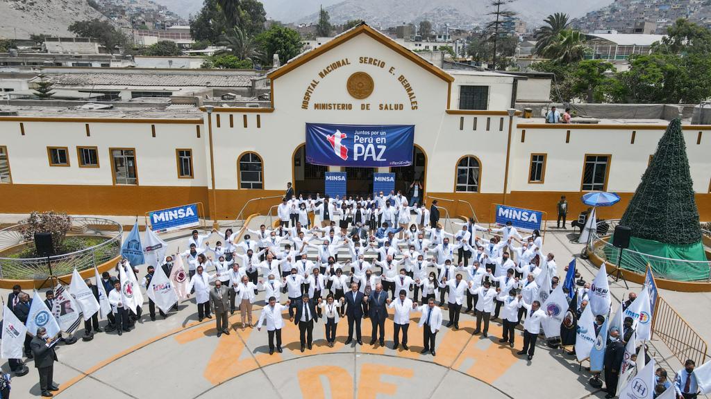 Minsa hace “Llamado a la Paz” para todos los peruanos-
