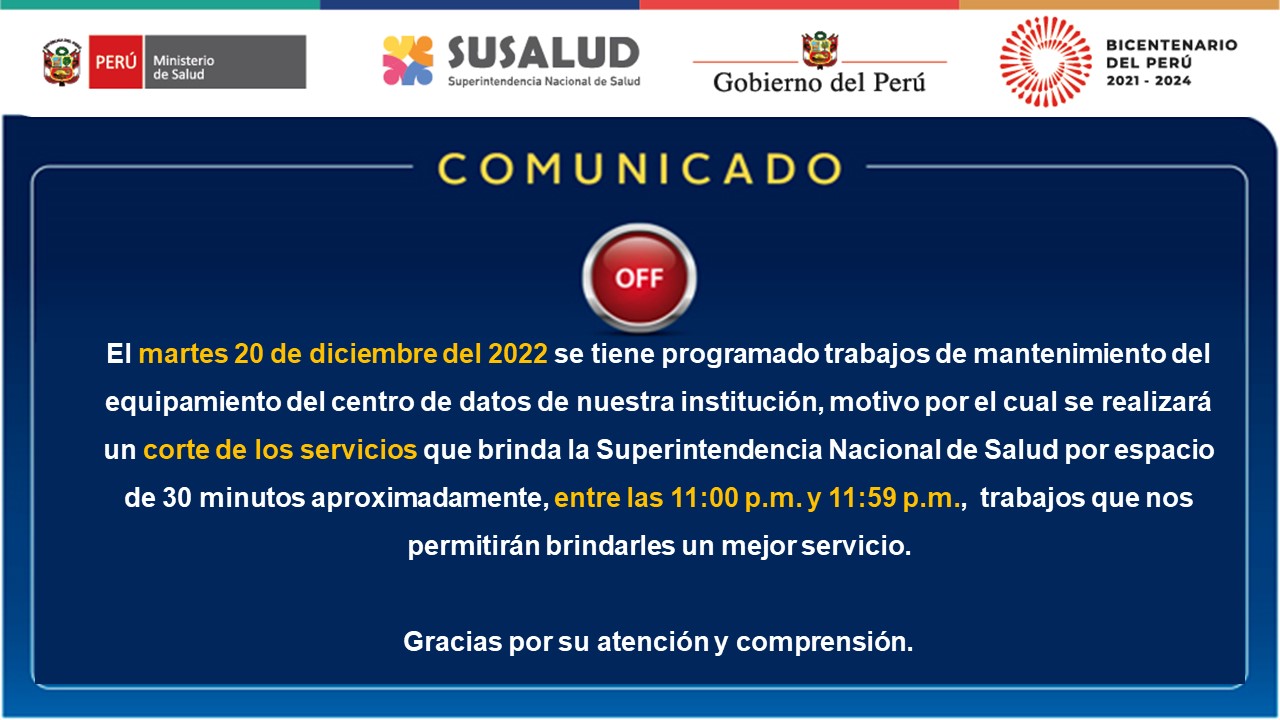 Comunicado