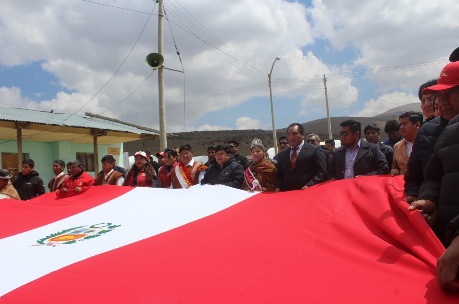 PET Saluda a la Comunidad Campesina de Alto Perú por su XXXII aniversario.