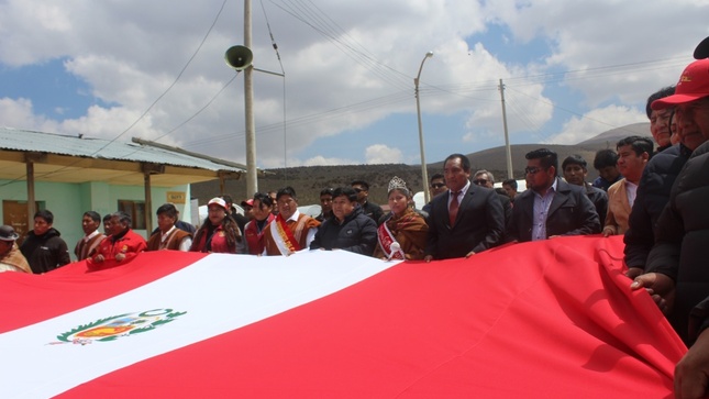 PET Saluda a la Comunidad Campesina de Alto Perú por su XXXII aniversario.