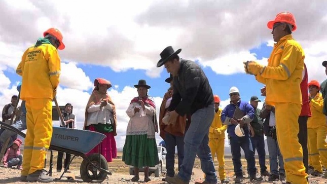 Proyecto Especial Tacna participa en trabajo multisectorial del mantenimiento de la carretera Mamuta - Tripartito