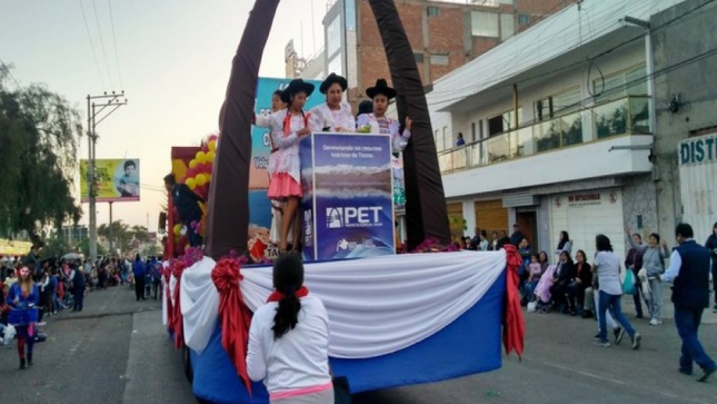 El Proyecto Especial Tacna participó del corso