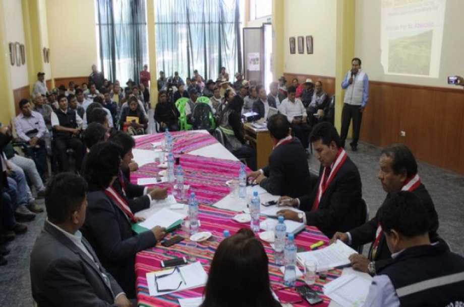 Sesión descentralizada de Consejo Regional