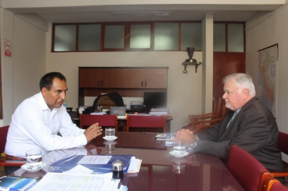 El Gerente General del PET recibió la visita del Director Regional de la Oficina Desconcentrada en Tacna