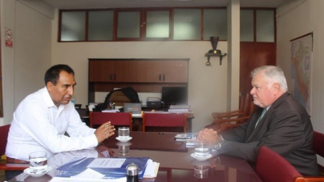 El Gerente General del PET recibió la visita del Director Regional de la Oficina Desconcentrada en Tacna