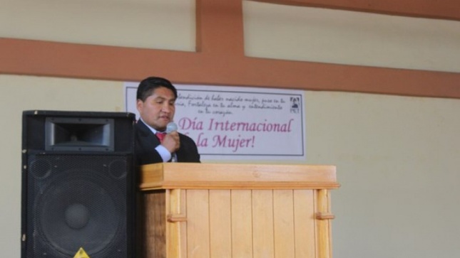 El Gobernador Regional de Tacna