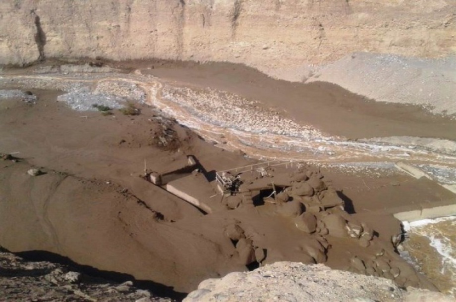 Huayco afectó también la Bocatoma de Challata