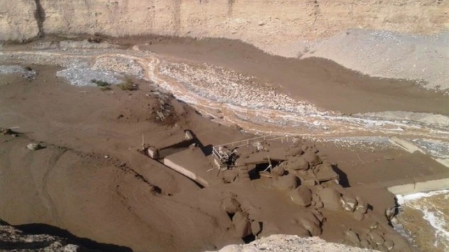Huayco afectó también la Bocatoma de Challata