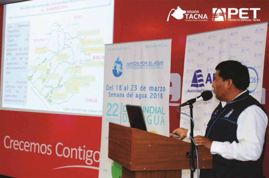 PET Garantiza suministro de agua para población y agricultura