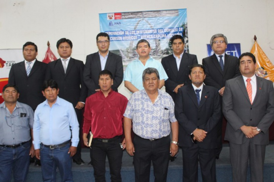 Gobernador Regional Juramenta al Consejo de Recursos Hídricos