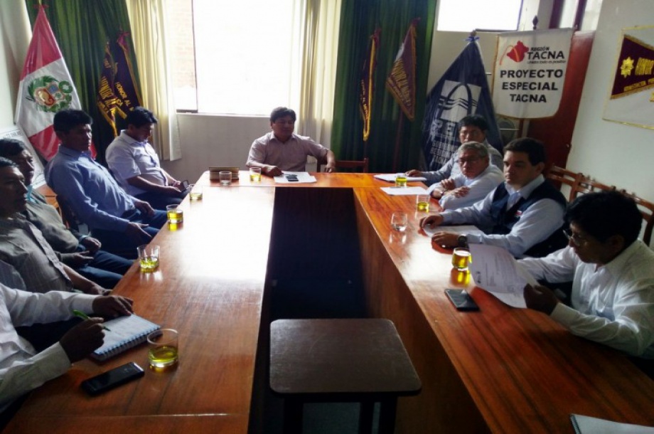 PET promueve trabajo concertado para la ejecución de obras hidráulicas